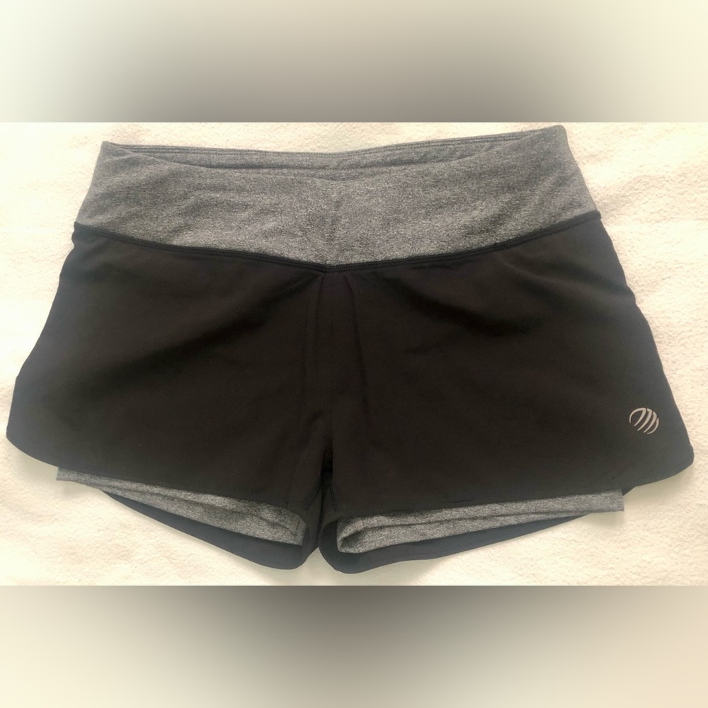 MPG Gym Shorts with built in shorts underneath for extra support- SMALL